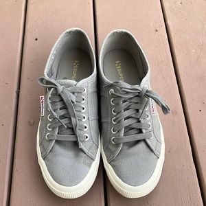 Superga gray sneakers